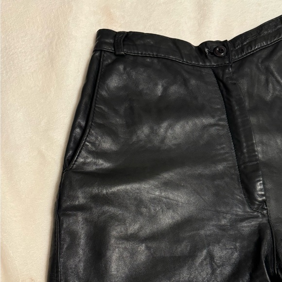 Vintage Leather Shorts - Picture 3 of 8
